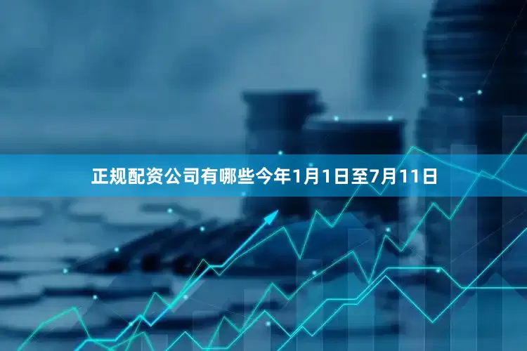 正规配资公司有哪些今年1月1日至7月11日